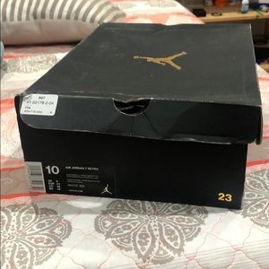 Air Jordan 7 retro boardox size10 tried one shoe